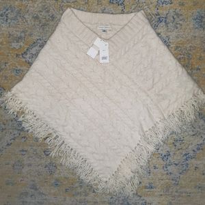 NWT Banana Republic Poncho (XS)